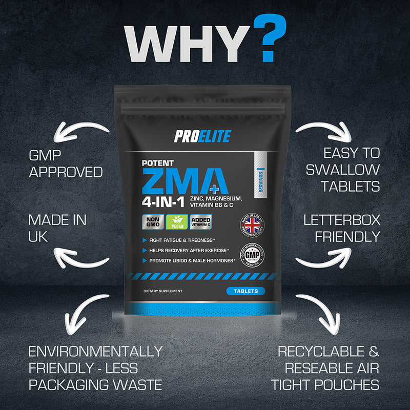 PROELITE ZMA+ Vegan Tablets