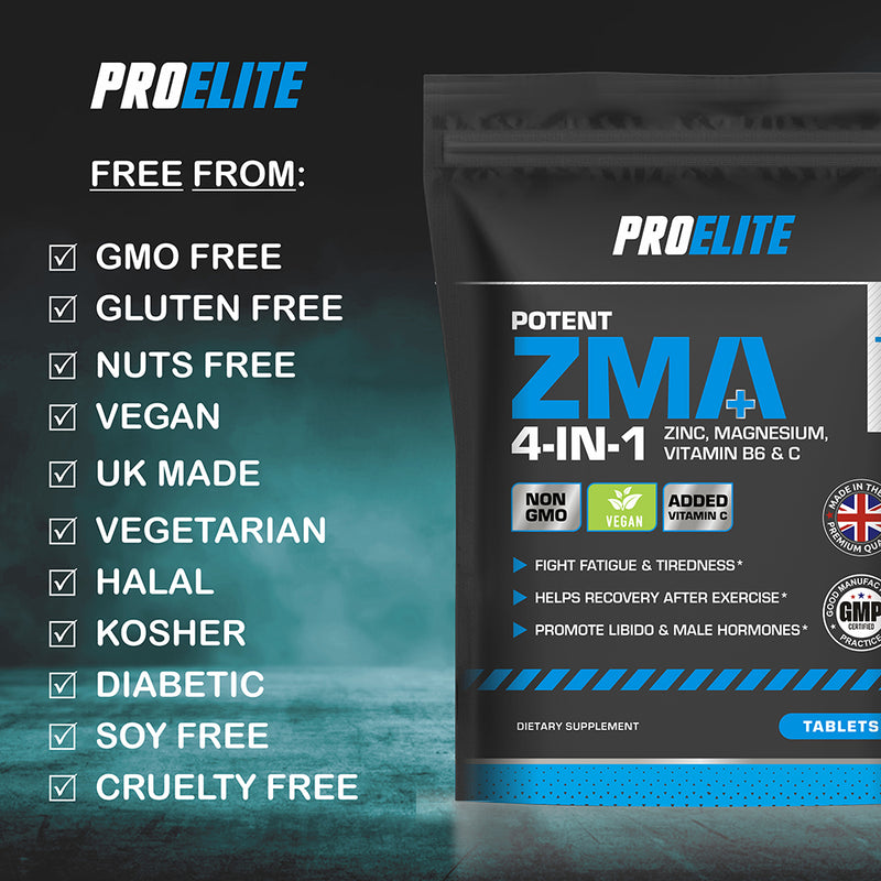 PROELITE ZMA+ Vegan Tablets