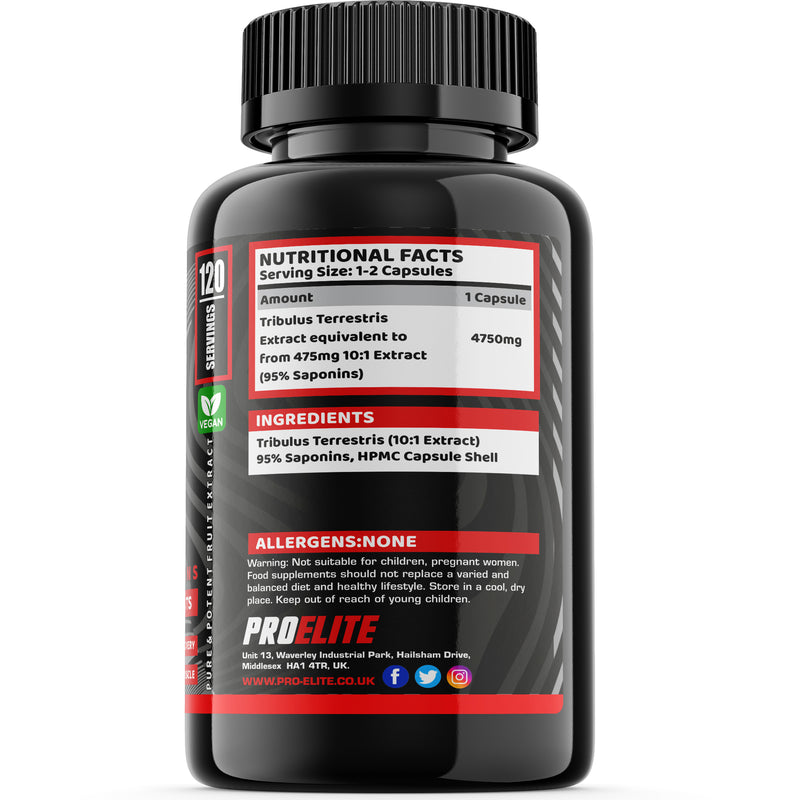 PROELITE Tribulus Terrestris 120 Capsules