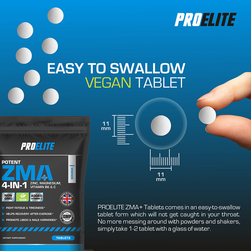 PROELITE ZMA+ Vegan Tablets